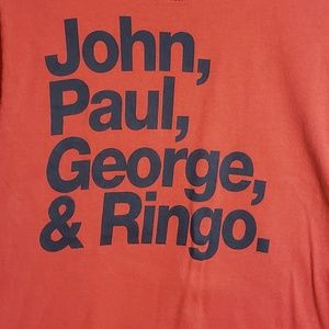 The Beatles John Paul George Ringo Rock S Shirt